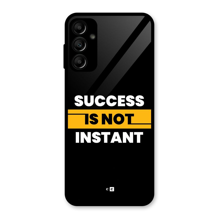 Success Not Instant Glass Back Case for Galaxy A14 5G