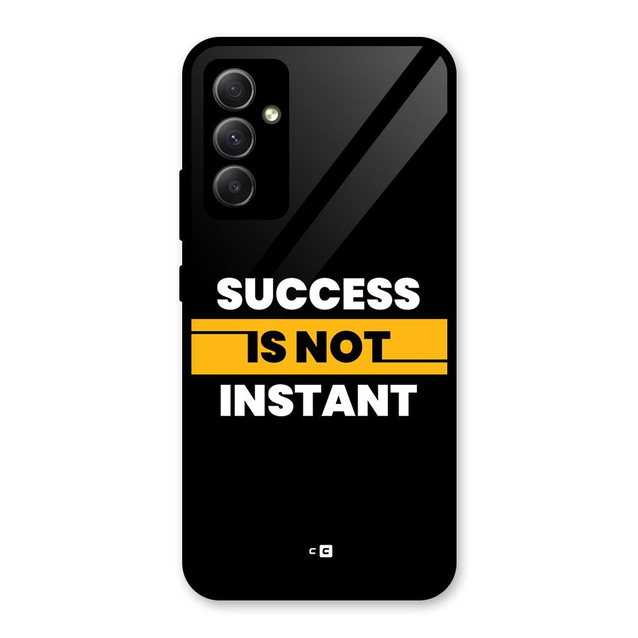 Success Not Instant Glass Back Case for Galaxy A34