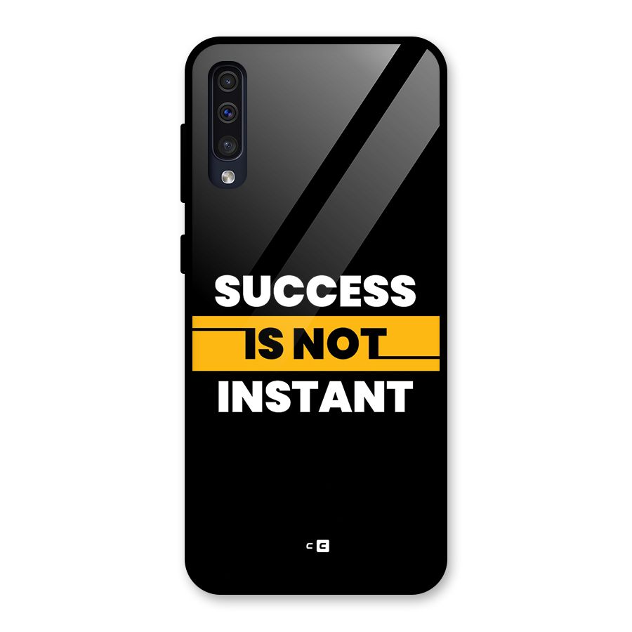 Success Not Instant Glass Back Case for Galaxy A50s