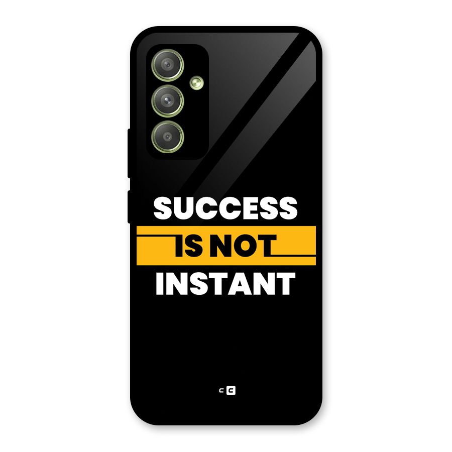 Success Not Instant Glass Back Case for Galaxy A54