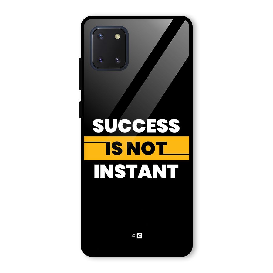Success Not Instant Glass Back Case for Galaxy Note 10 Lite