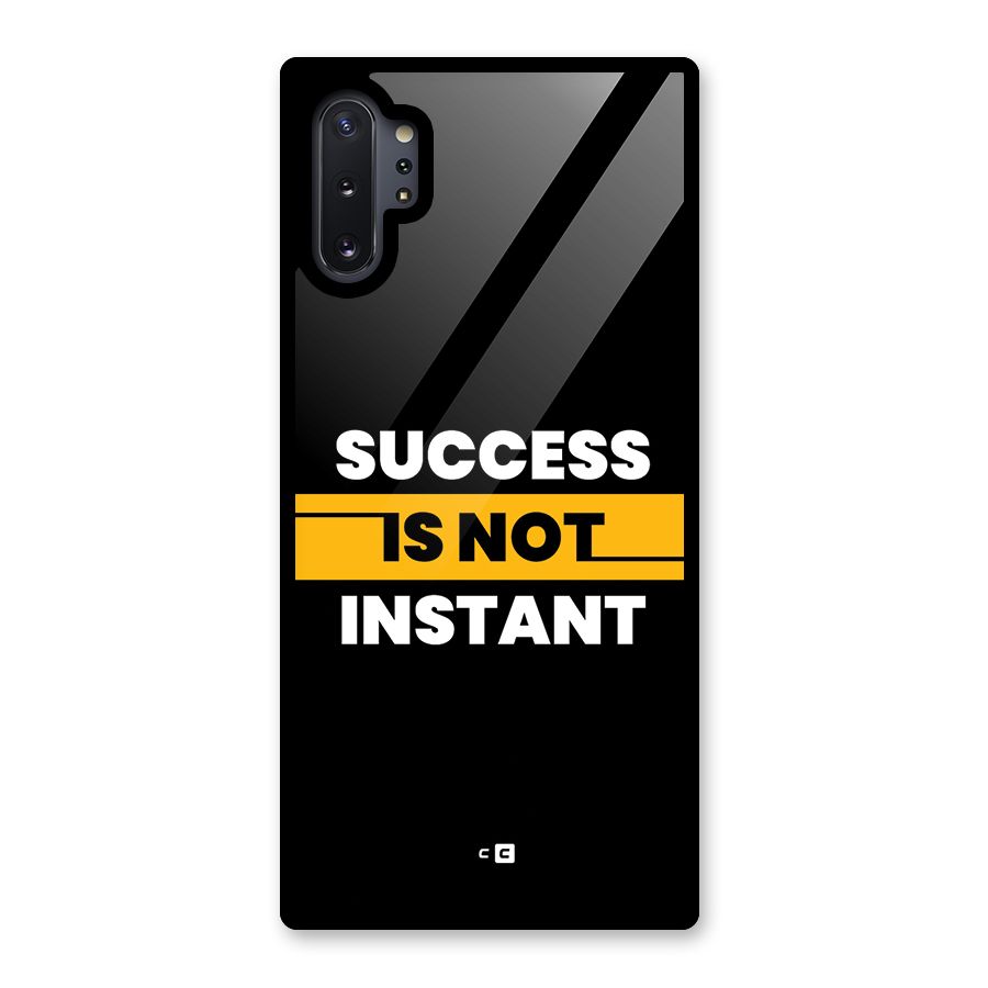 Success Not Instant Glass Back Case for Galaxy Note 10 Plus