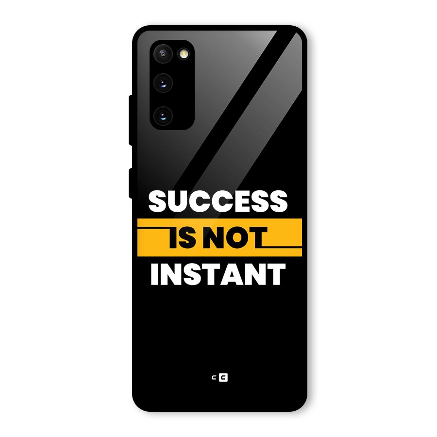 Success Not Instant Glass Back Case for Galaxy S20 FE 5G