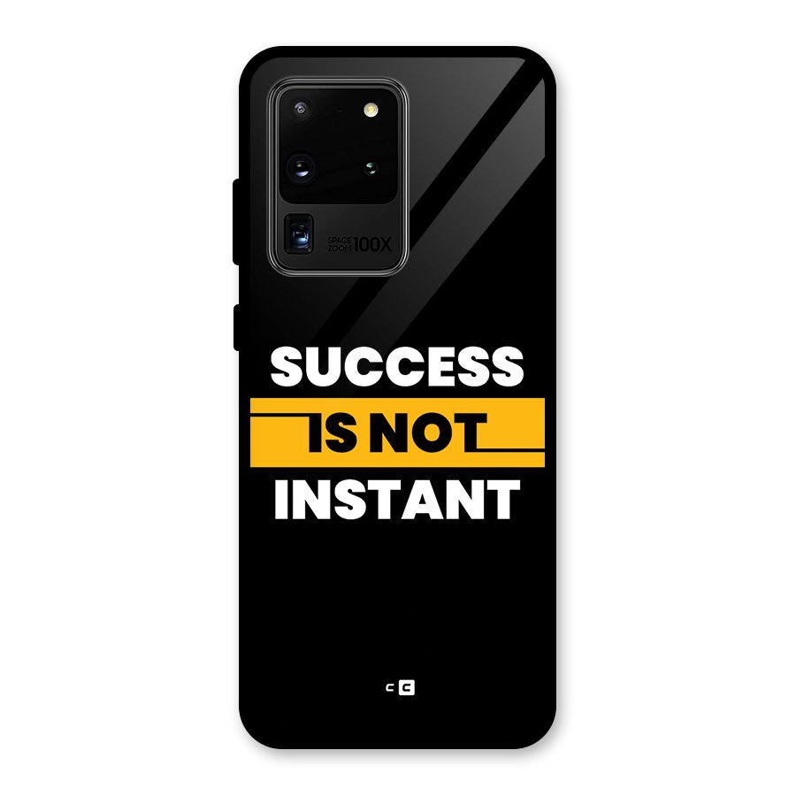 Success Not Instant Glass Back Case for Galaxy S20 Ultra