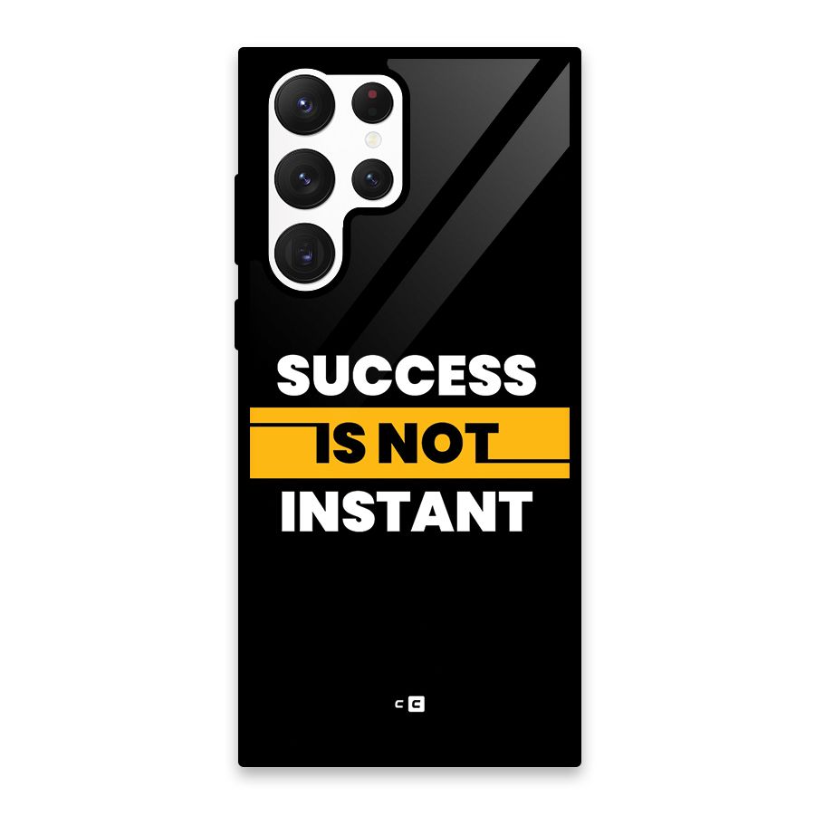 Success Not Instant Glass Back Case for Galaxy S22 Ultra 5G