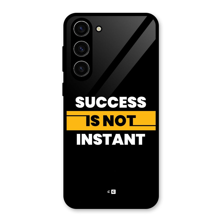 Success Not Instant Glass Back Case for Galaxy S23 Plus