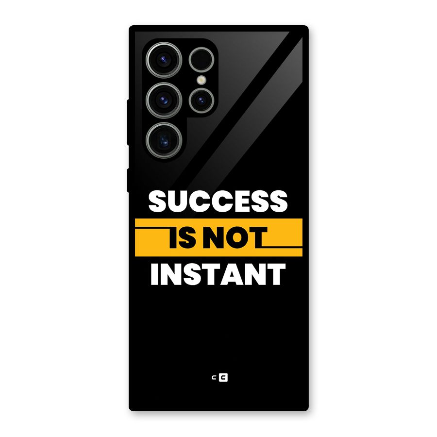 Success Not Instant Glass Back Case for Galaxy S23 Ultra