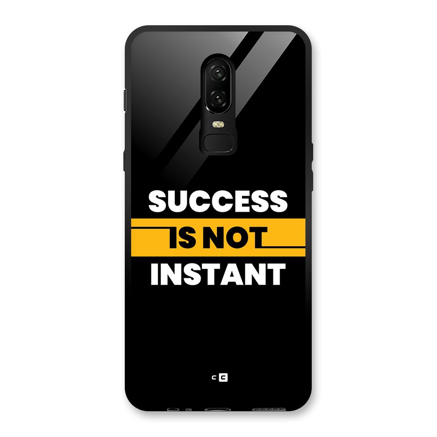 Success Not Instant Glass Back Case for OnePlus 6