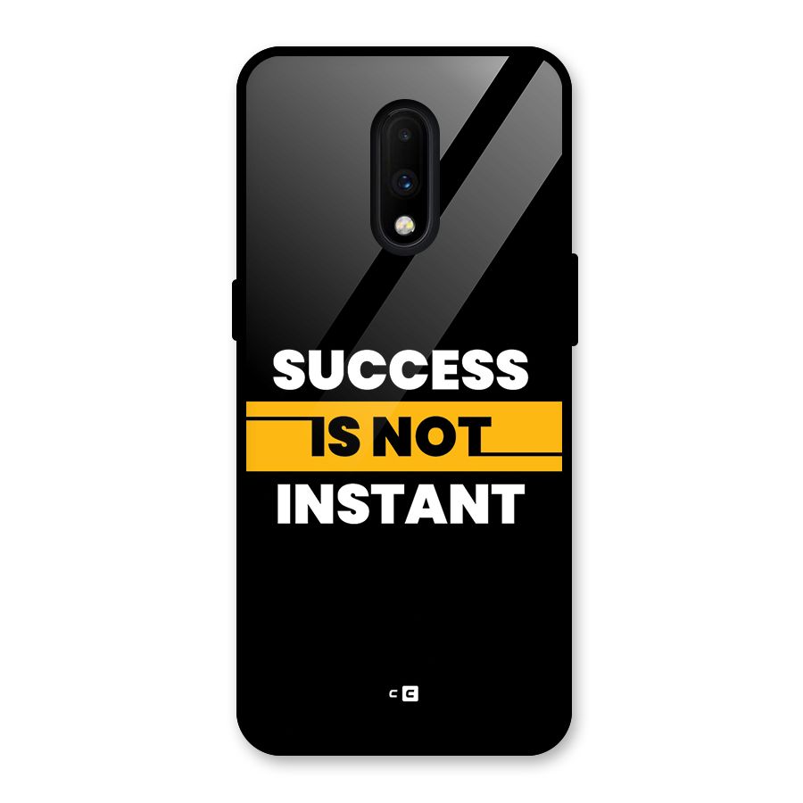 Success Not Instant Glass Back Case for OnePlus 7