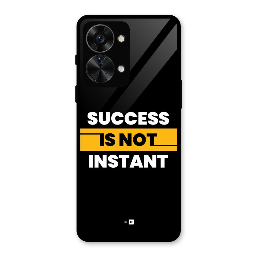 Success Not Instant Glass Back Case for OnePlus Nord 2T