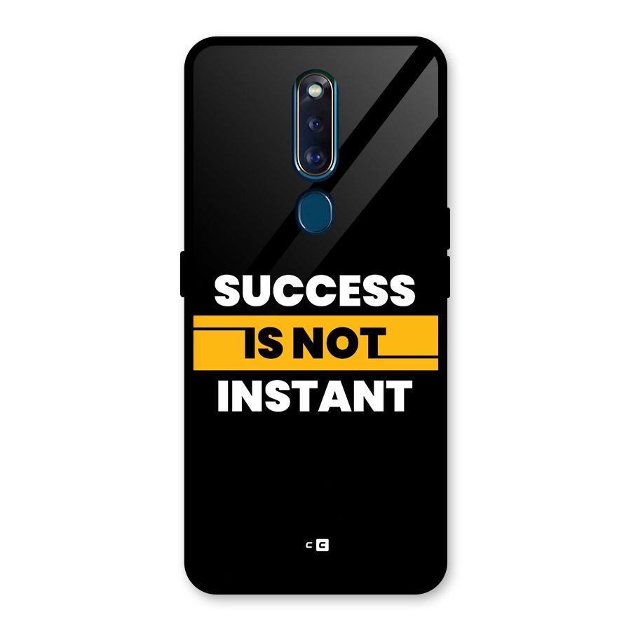 Success Not Instant Glass Back Case for Oppo F11 Pro
