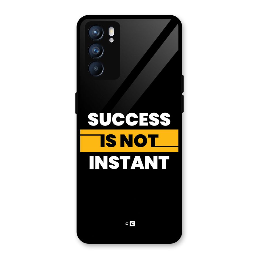 Success Not Instant Glass Back Case for Oppo Reno6 5G