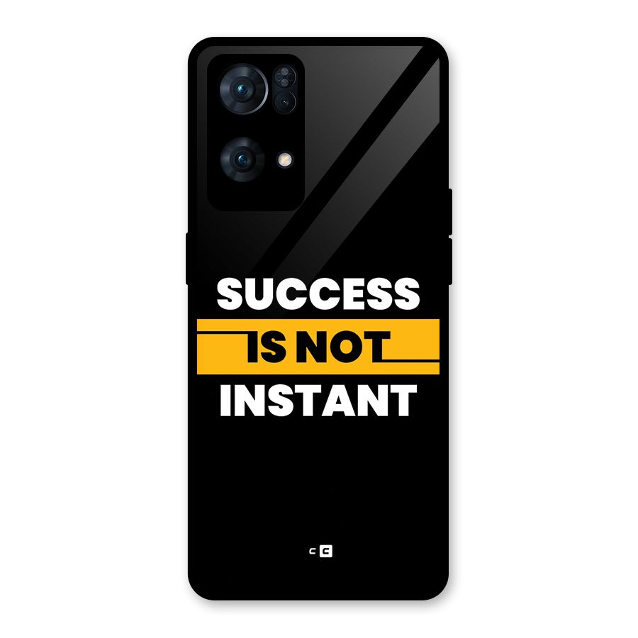 Success Not Instant Glass Back Case for Oppo Reno7 Pro 5G