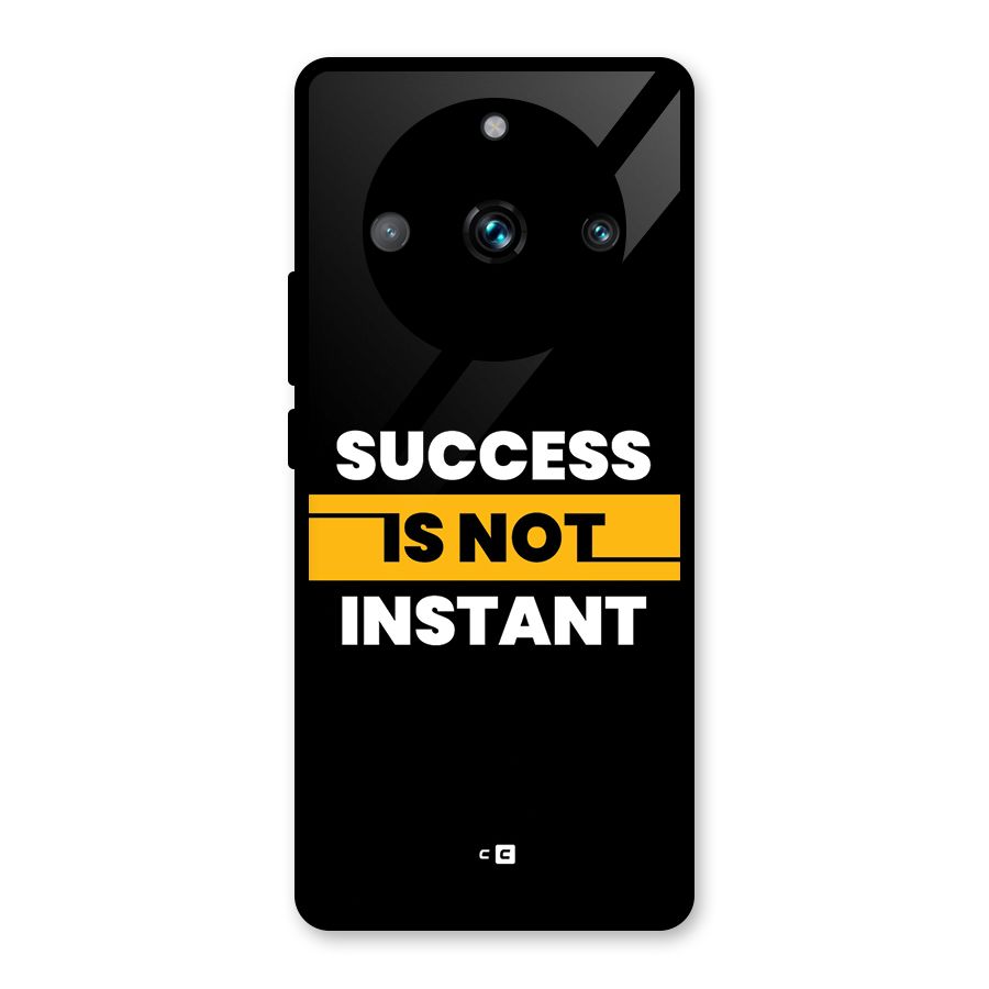 Success Not Instant Glass Back Case for Realme 11 Pro Plus