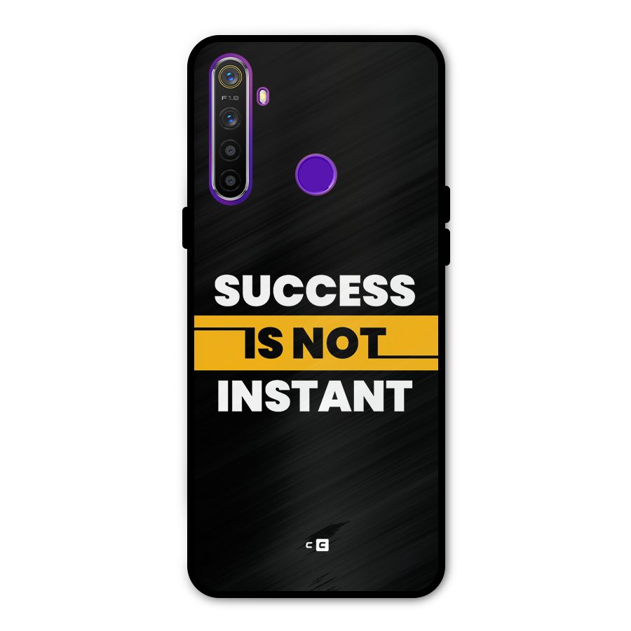 Success Not Instant Glass Back Case for Realme 5s