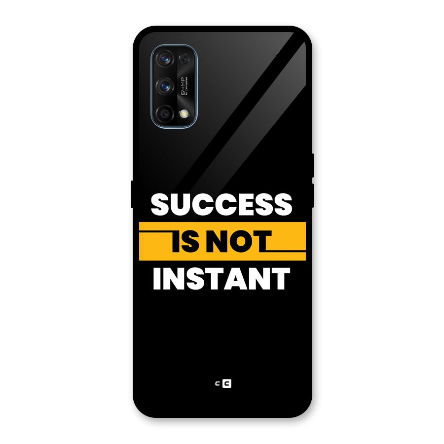 Success Not Instant Glass Back Case for Realme 7 Pro