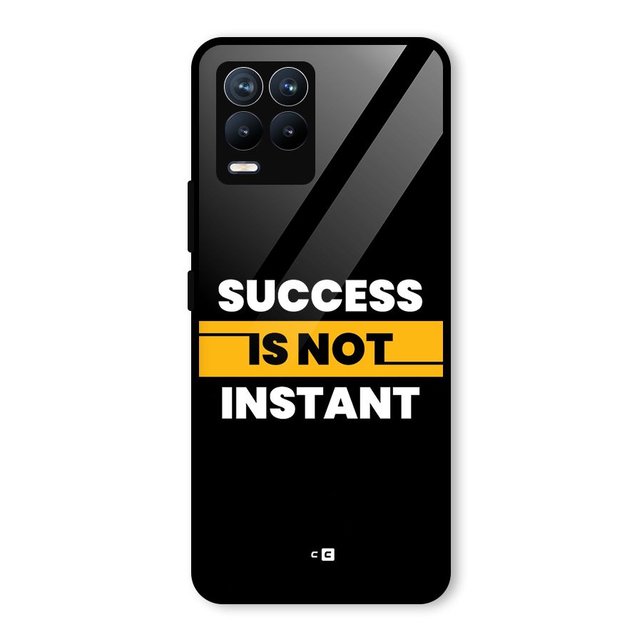 Success Not Instant Glass Back Case for Realme 8