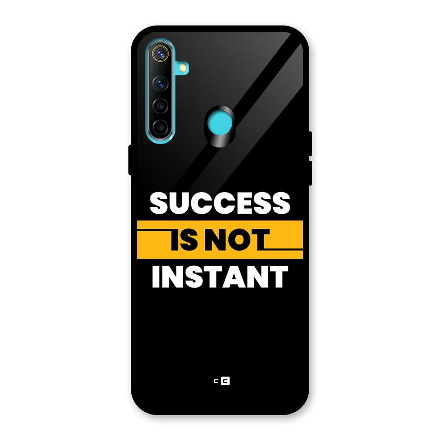 Success Not Instant Glass Back Case for Realme Narzo 10