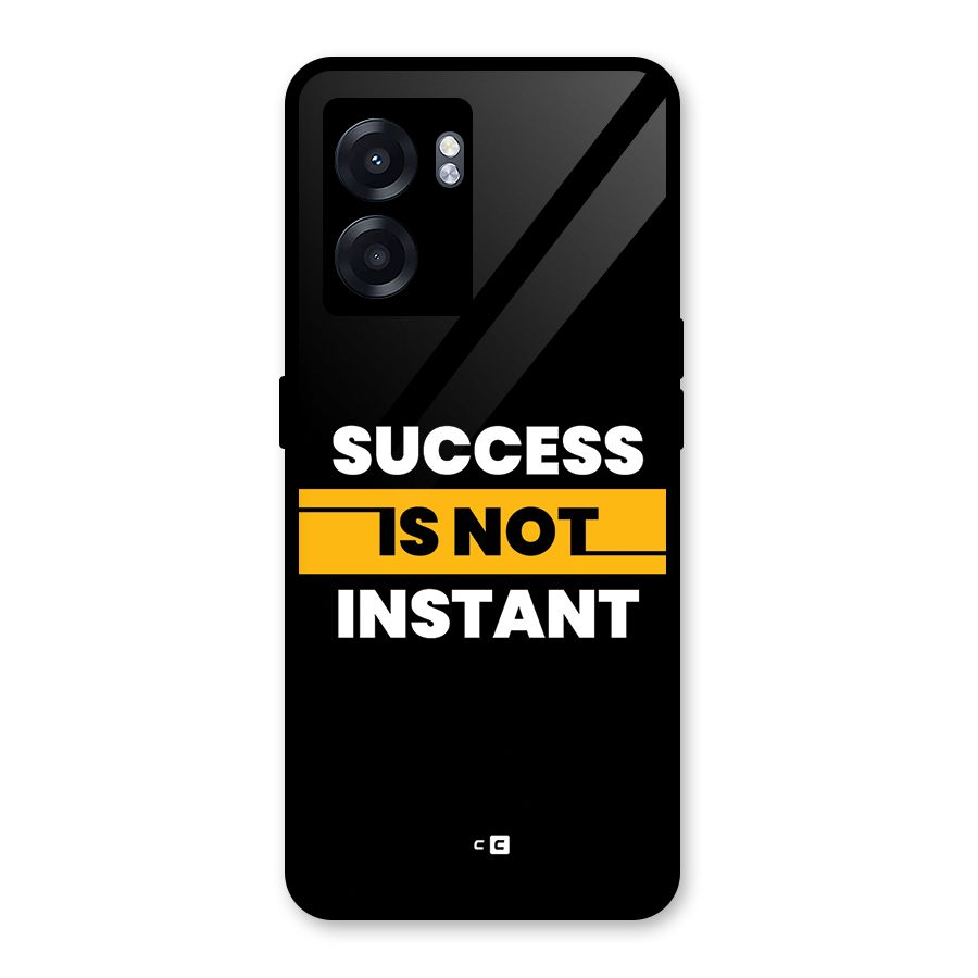 Success Not Instant Glass Back Case for Realme Narzo 50 5G