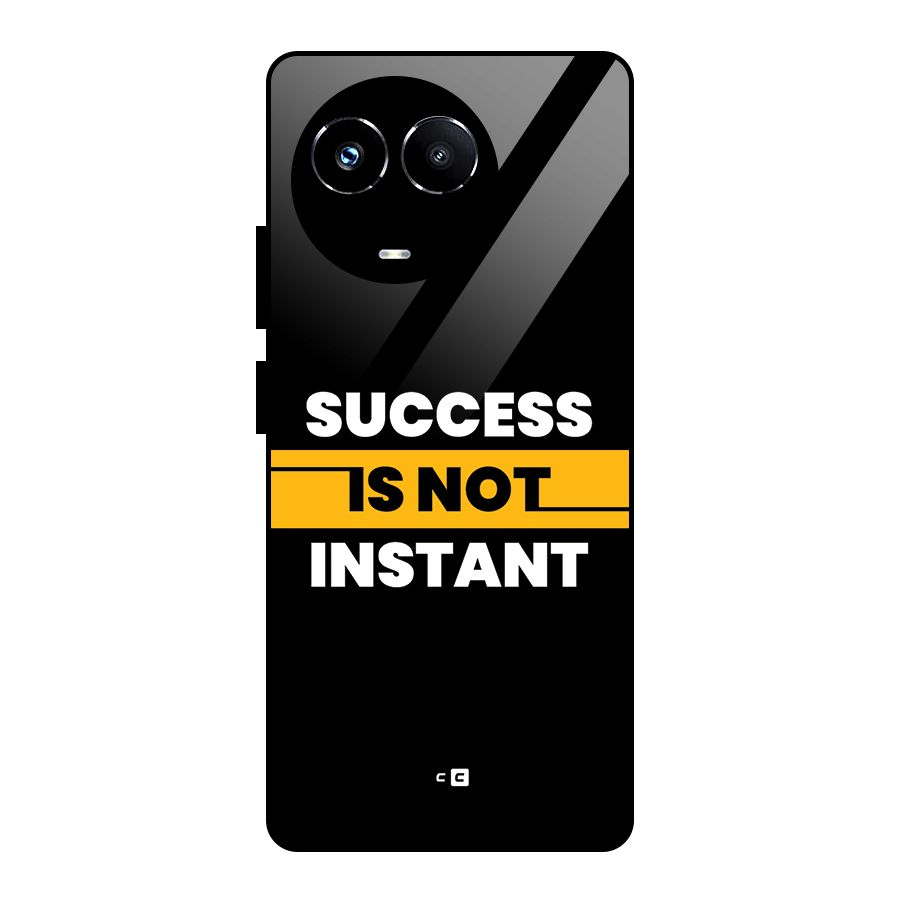 Success Not Instant Glass Back Case for Realme Narzo 60X