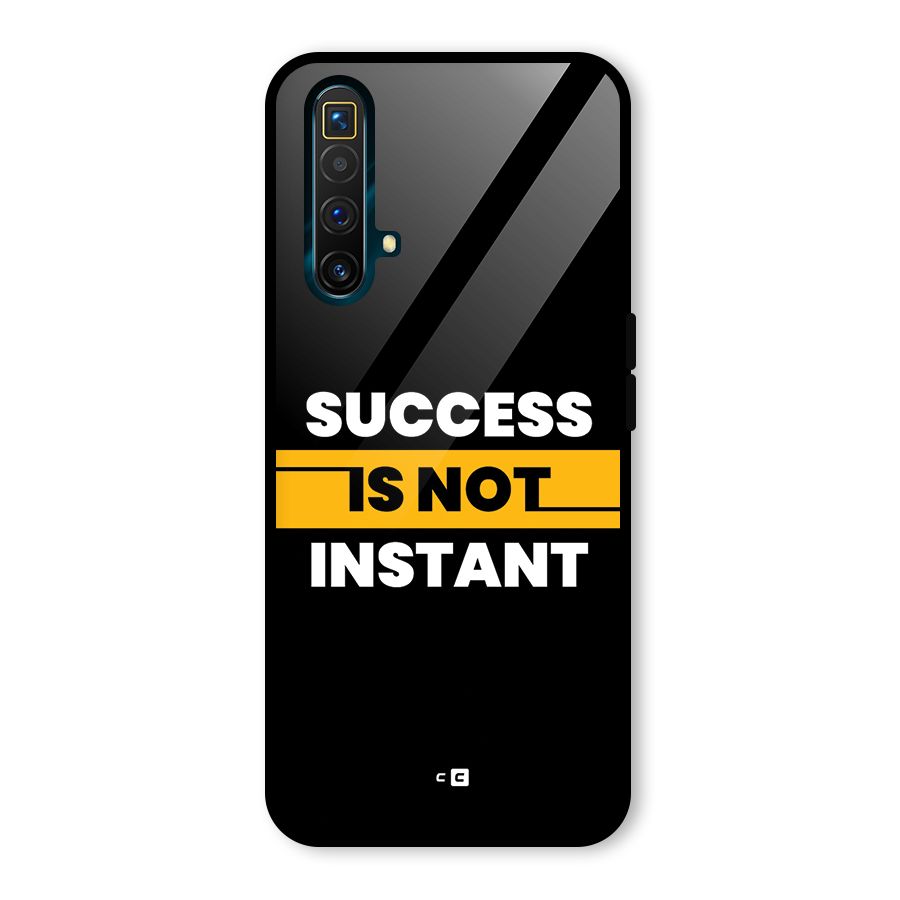 Success Not Instant Glass Back Case for Realme X3