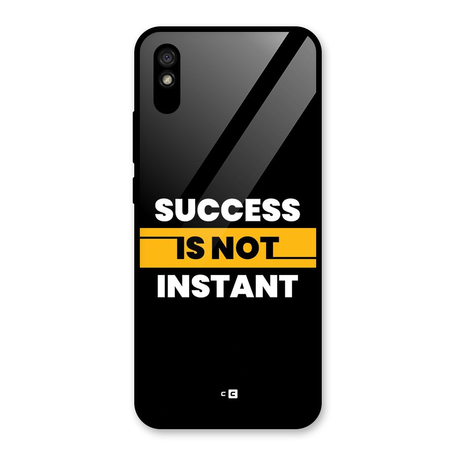 Success Not Instant Glass Back Case for Redmi 9i