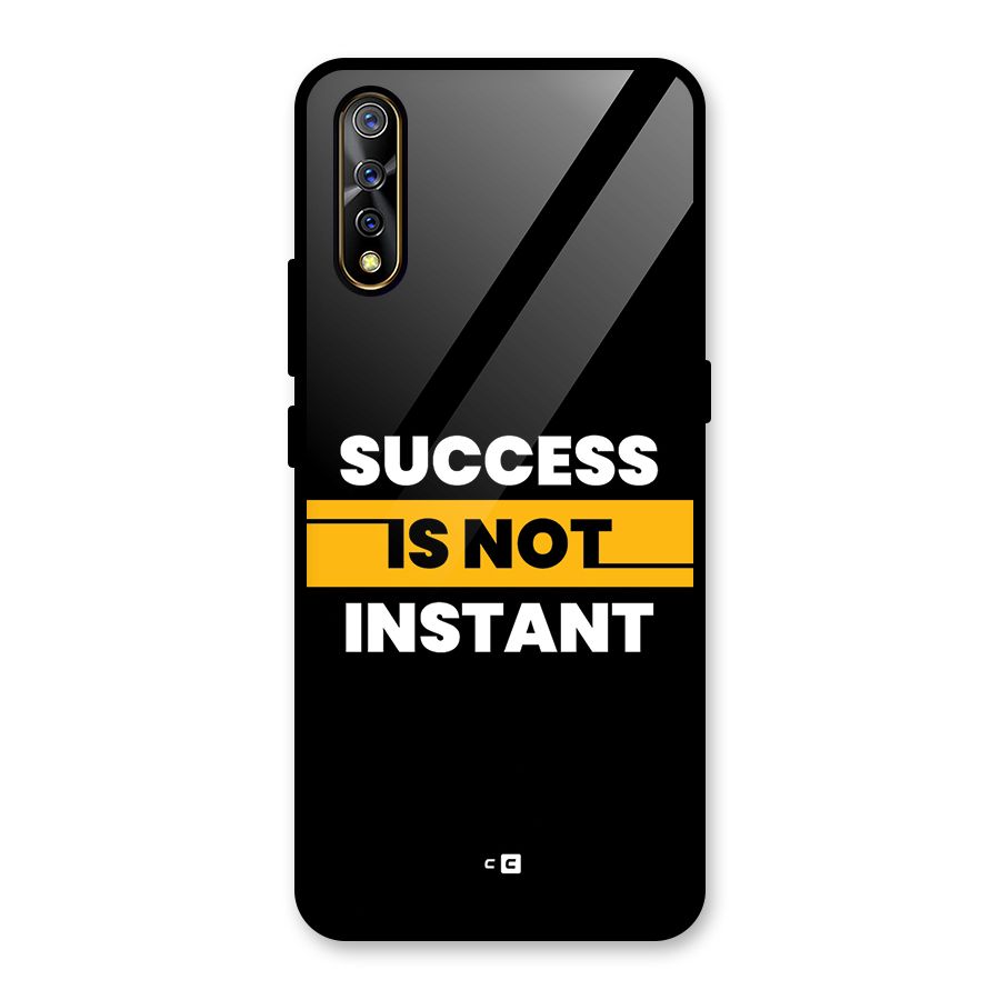 Success Not Instant Glass Back Case for Vivo S1