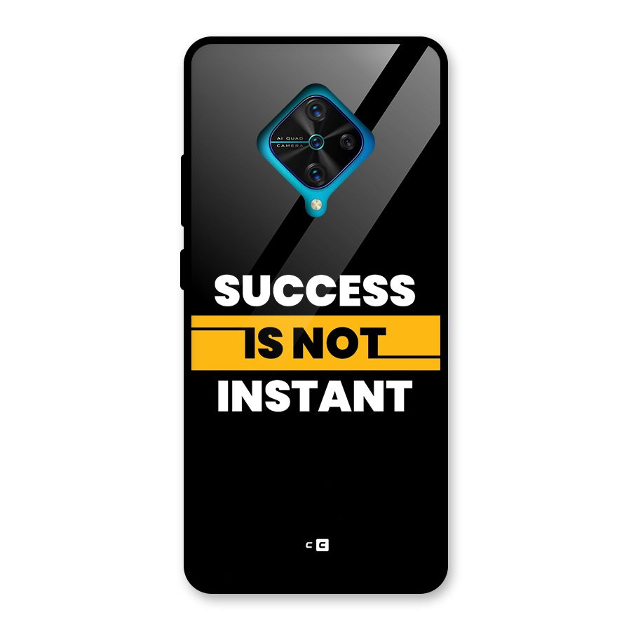 Success Not Instant Glass Back Case for Vivo S1 Pro