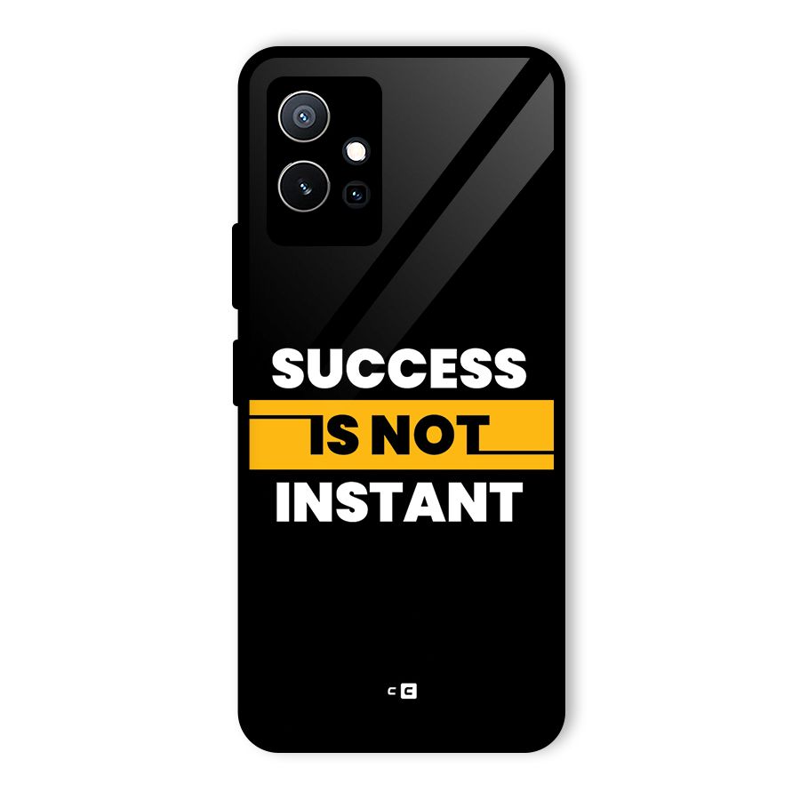 Success Not Instant Glass Back Case for Vivo T1 5G