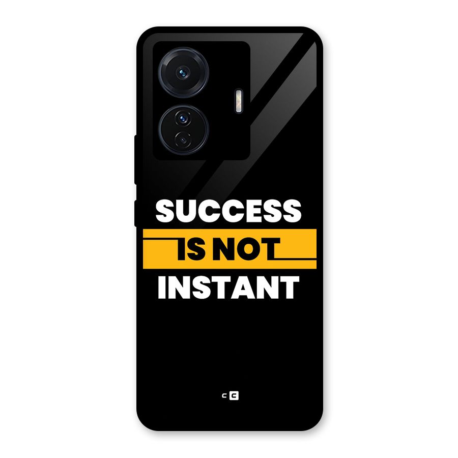 Success Not Instant Glass Back Case for Vivo T1 Pro