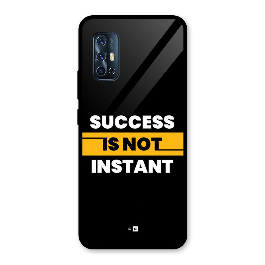 Success Not Instant Glass Back Case for Vivo V17