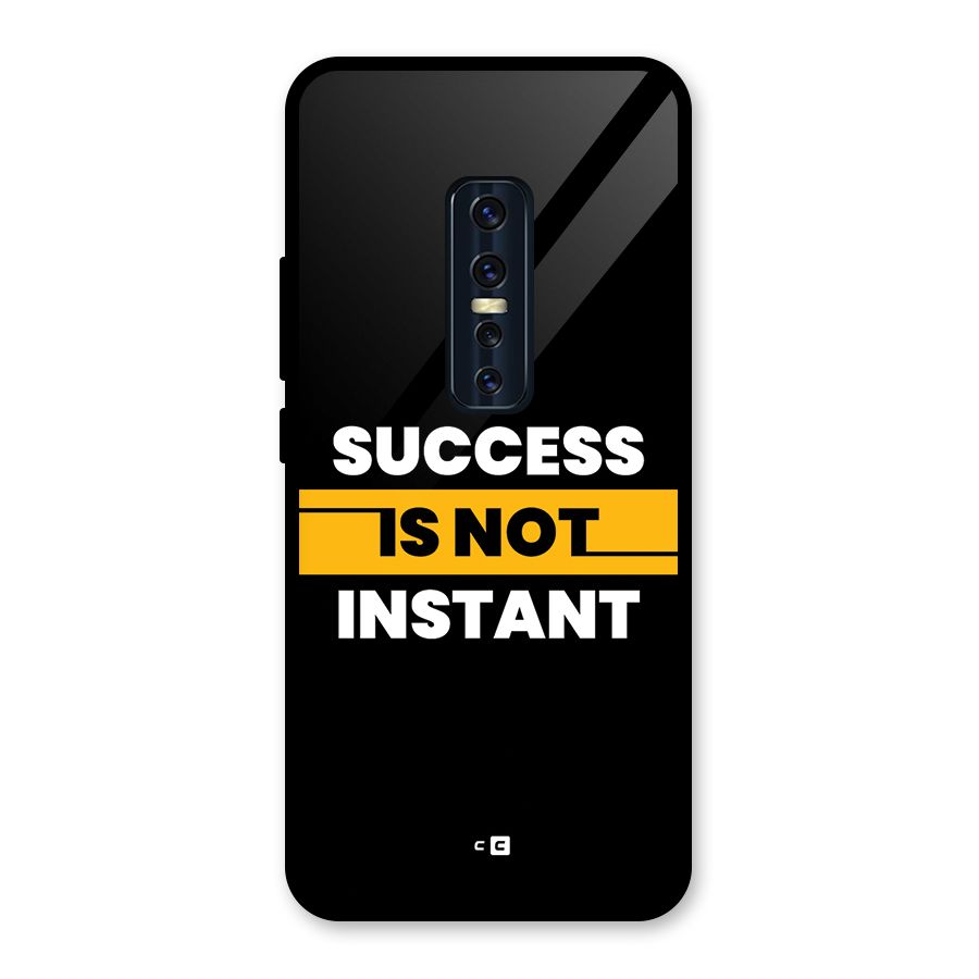 Success Not Instant Glass Back Case for Vivo V17 Pro