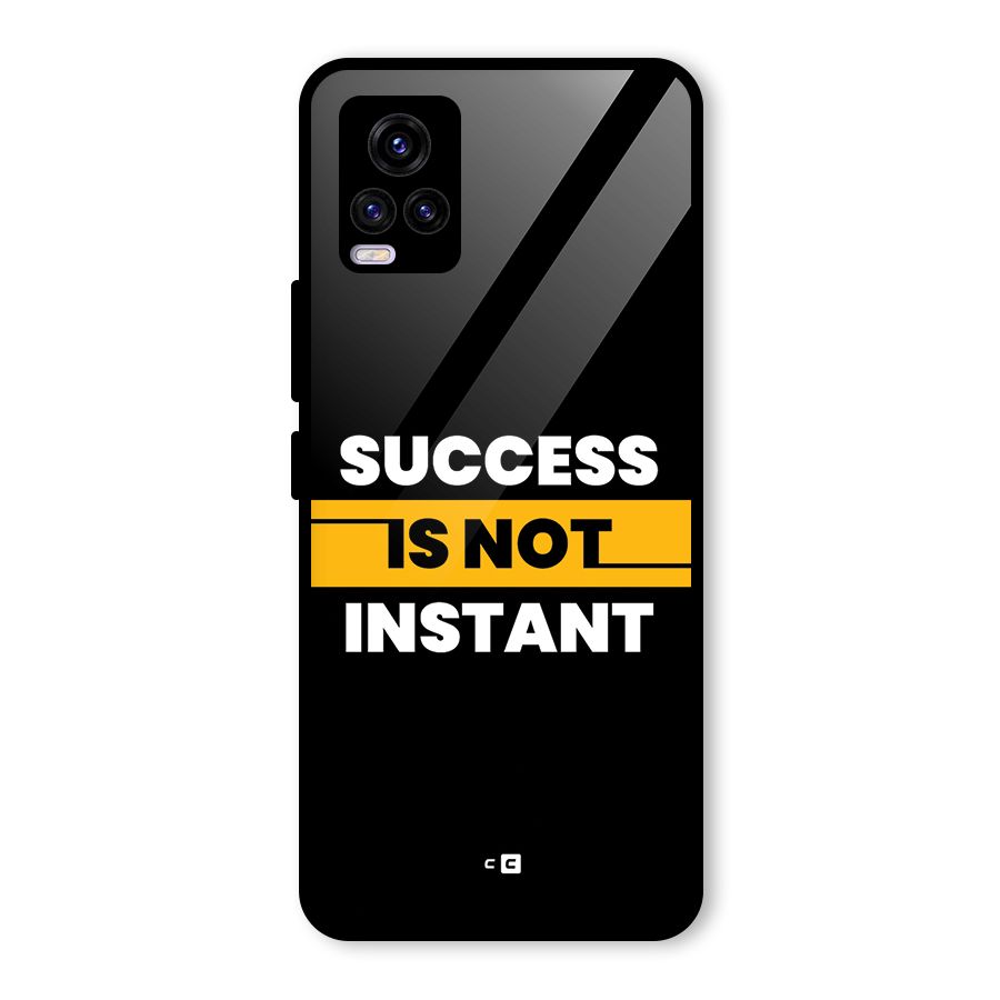 Success Not Instant Glass Back Case for Vivo V20 2021