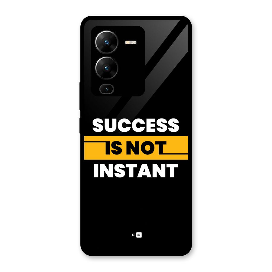 Success Not Instant Glass Back Case for Vivo V25 Pro