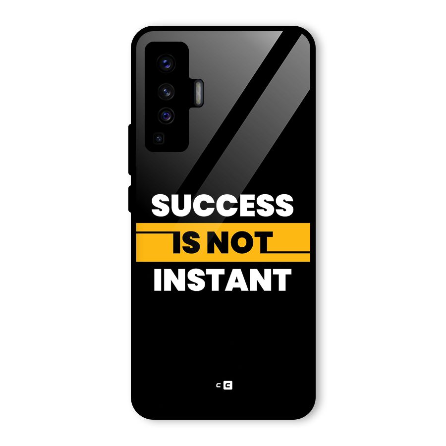 Success Not Instant Glass Back Case for Vivo X50