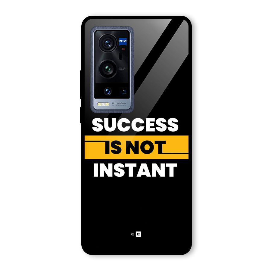 Success Not Instant Glass Back Case for Vivo X60 Pro Plus