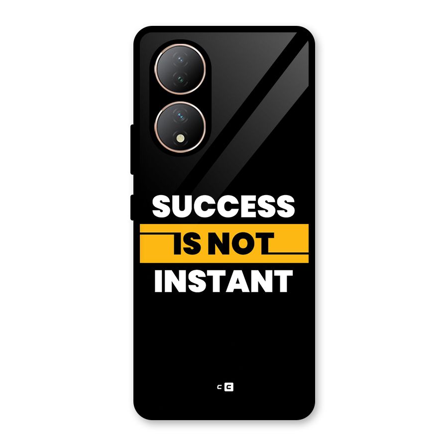 Success Not Instant Glass Back Case for Vivo Y100