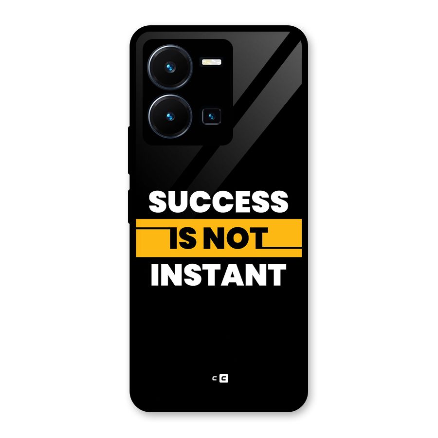 Success Not Instant Glass Back Case for Vivo Y35