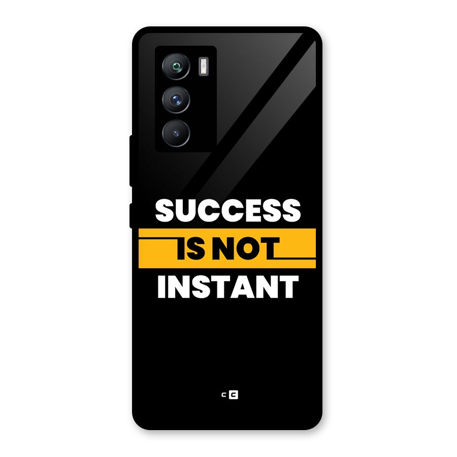 Success Not Instant Glass Back Case for Vivo iQOO 9 SE