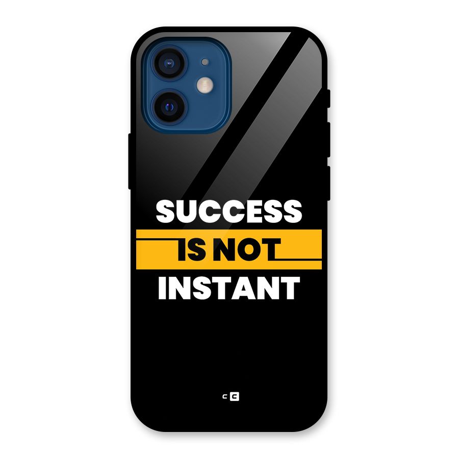 Success Not Instant Glass Back Case for iPhone 12 Mini