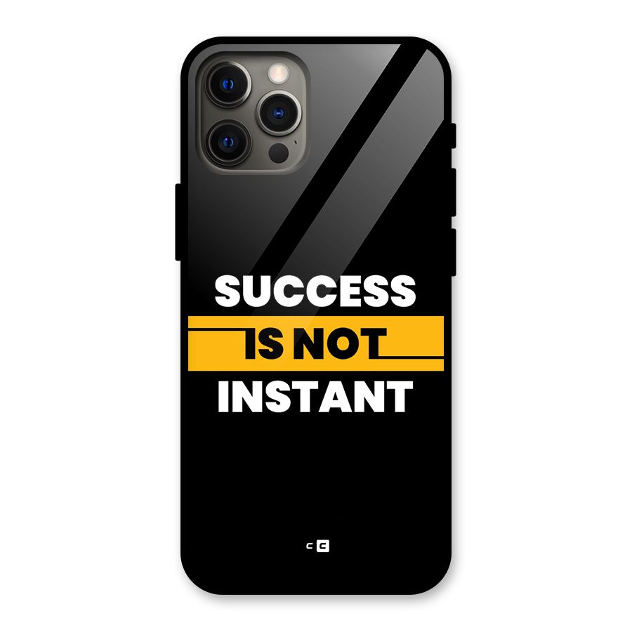 Success Not Instant Glass Back Case for iPhone 12 Pro Max
