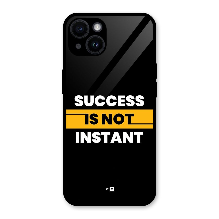Success Not Instant Glass Back Case for iPhone 14