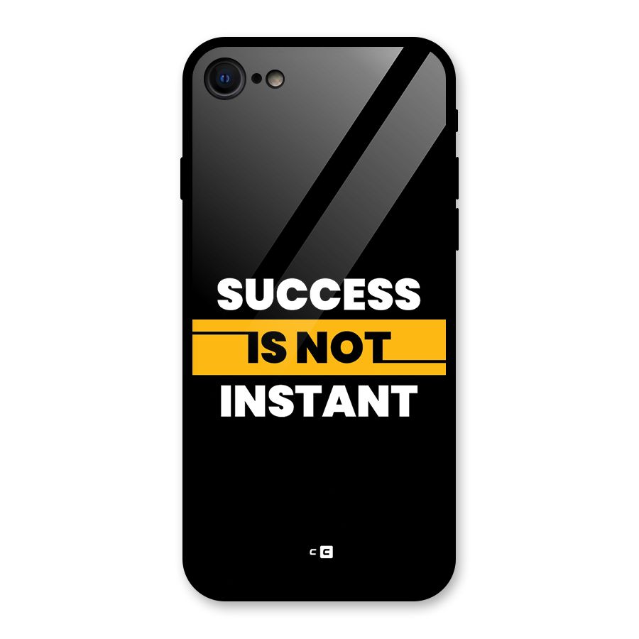 Success Not Instant Glass Back Case for iPhone SE 2022