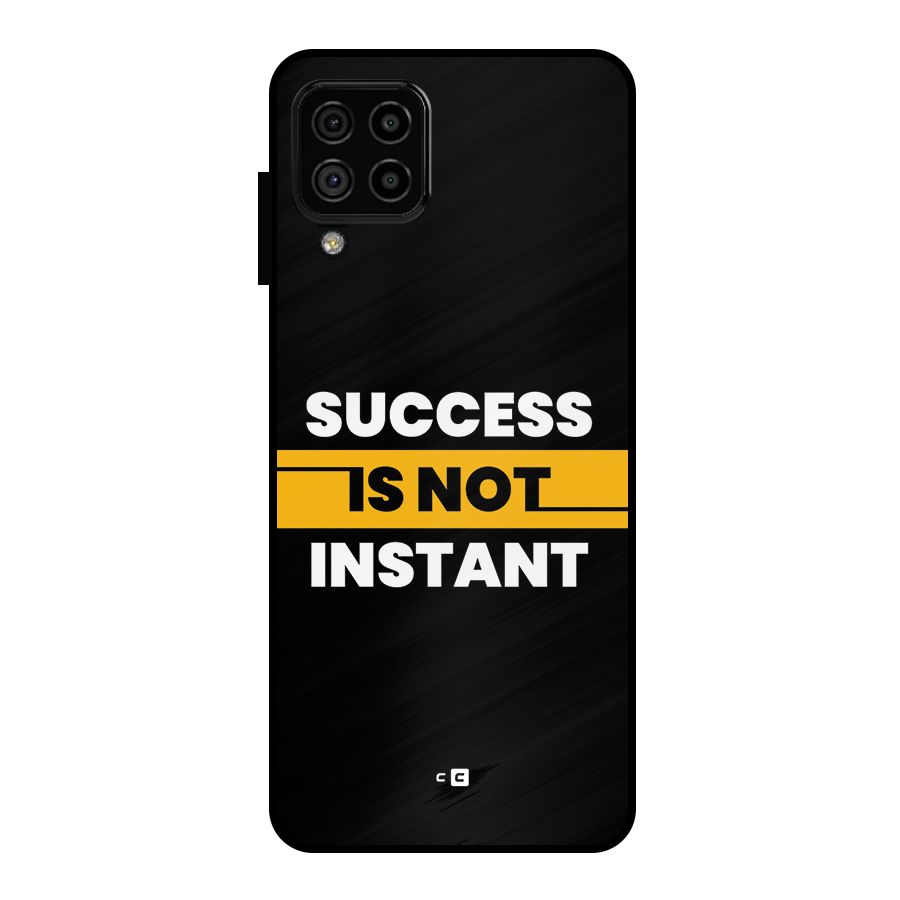 Success Not Instant Metal Back Case for Galaxy A22 4G