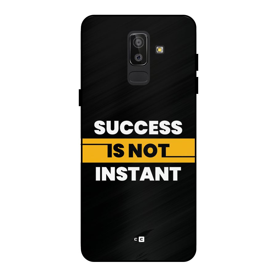 Success Not Instant Metal Back Case for Galaxy J8