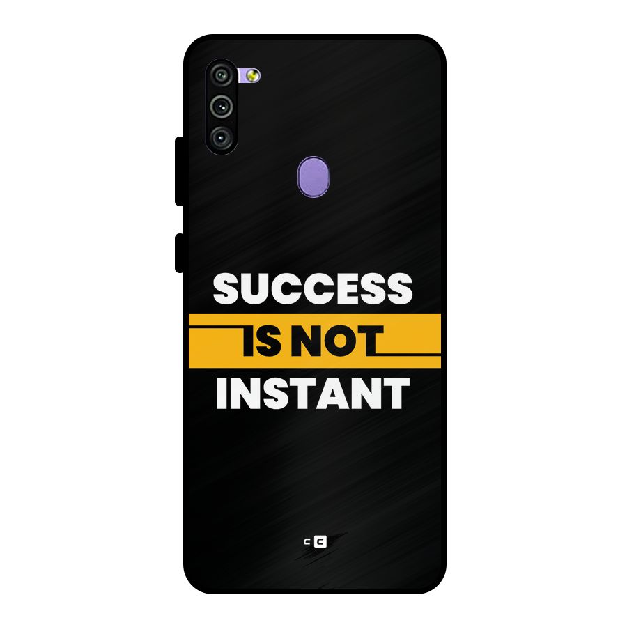 Success Not Instant Metal Back Case for Galaxy M11