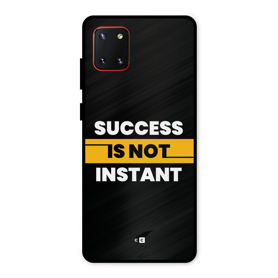 Success Not Instant Metal Back Case for Galaxy Note 10 Lite