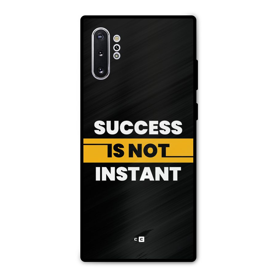 Success Not Instant Metal Back Case for Galaxy Note 10 Plus