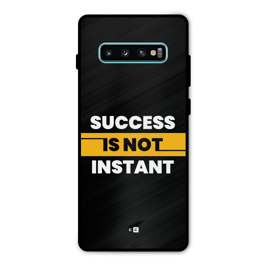 Success Not Instant Metal Back Case for Galaxy S10 Plus