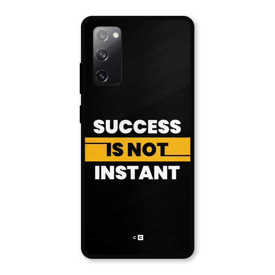 Success Not Instant Metal Back Case for Galaxy S20 FE 5G